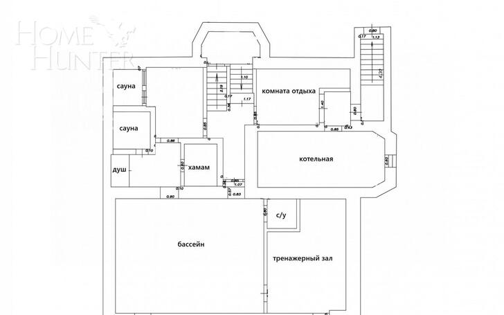 2-этажный коттедж 781 м² с отделкой
