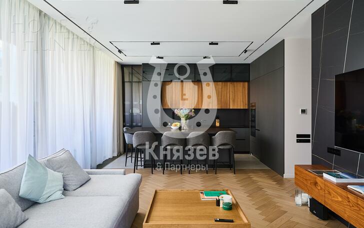 4-КОМН. КВАРТИРА С ОТДЕЛКОЙ 135.5 М² НА 2 ЭТАЖЕ