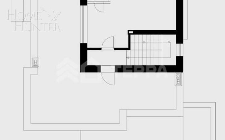 3-этажный коттедж 290 м² без отделки