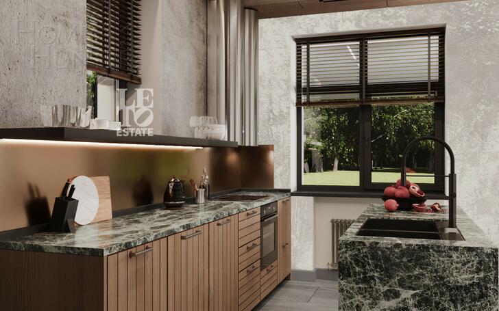 3-этажный коттедж 770 м² без отделки