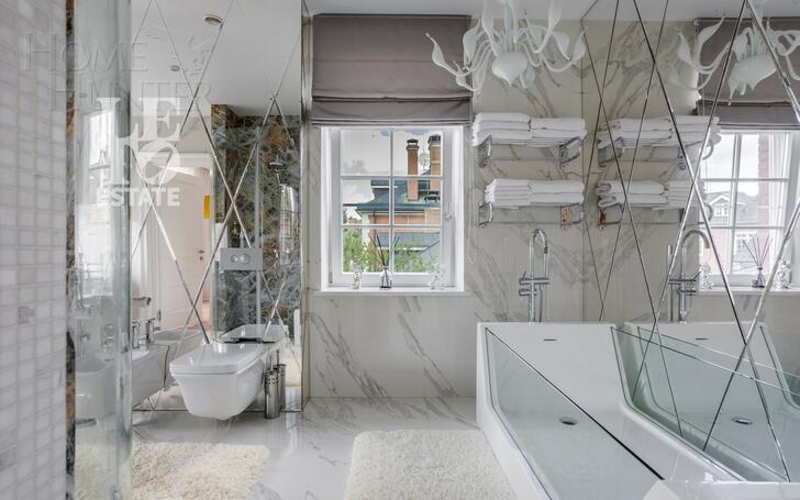 3-этажный коттедж 550 м² с отделкой