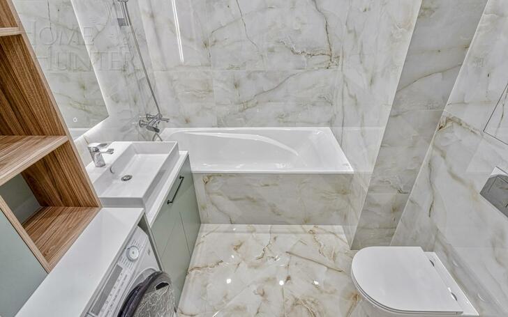 2-КОМН. КВАРТИРА С ОТДЕЛКОЙ 55 М² НА 13 ЭТАЖЕ