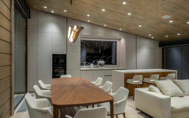 2-этажный коттедж 380 м² с отделкой
