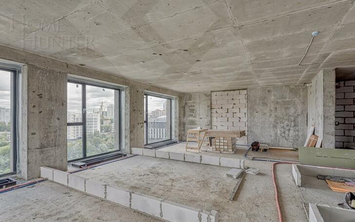 4-КОМН. КВАРТИРА БЕЗ ОТДЕЛКИ 113 М² НА 15 ЭТАЖЕ