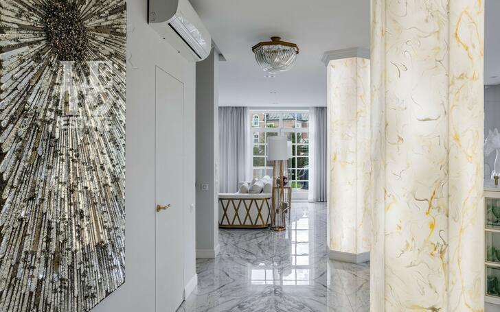 3-этажный коттедж 550 м² с отделкой