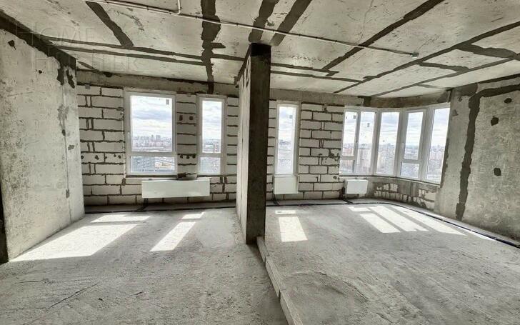3-КОМН. КВАРТИРА БЕЗ ОТДЕЛКИ 75 М² НА 21 ЭТАЖЕ