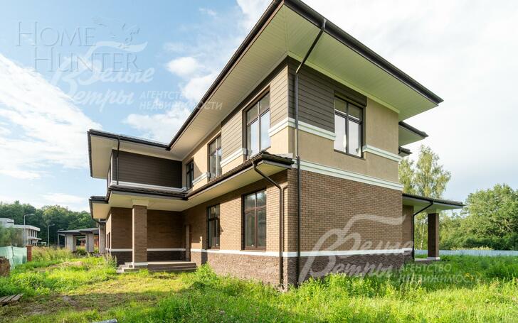 2-этажный коттедж 480 м² без отделки