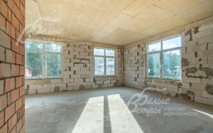 2-этажный коттедж 480 м² без отделки