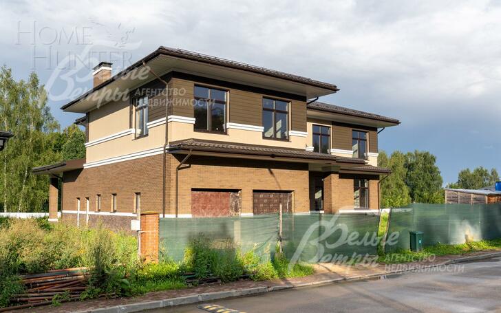 2-этажный коттедж 480 м² без отделки