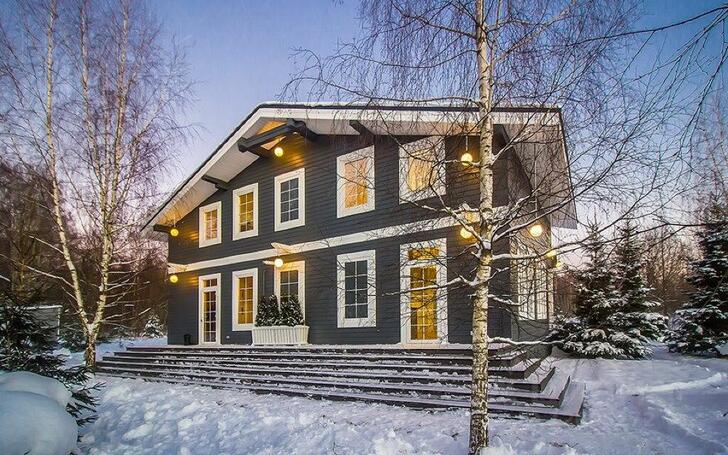 2-этажный коттедж 270 м² с отделкой
