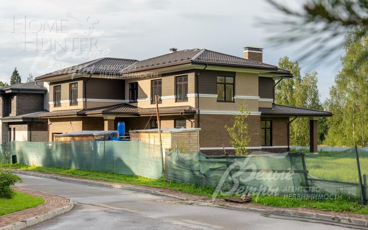 2-этажный коттедж 480 м² без отделки