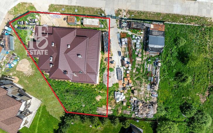 2-этажный коттедж 480 м² без отделки