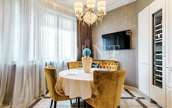 4-КОМН. КВАРТИРА С ОТДЕЛКОЙ 170 М² НА 32 ЭТАЖЕ