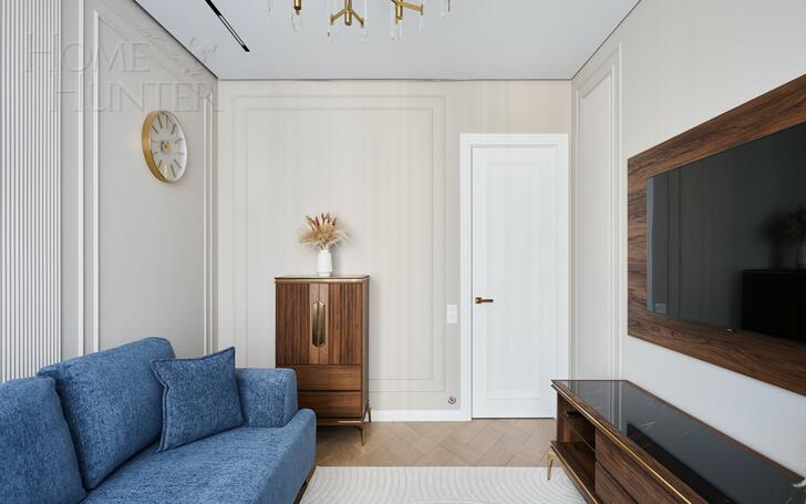 2-КОМН. КВАРТИРА С ОТДЕЛКОЙ 48 М² НА 15 ЭТАЖЕ