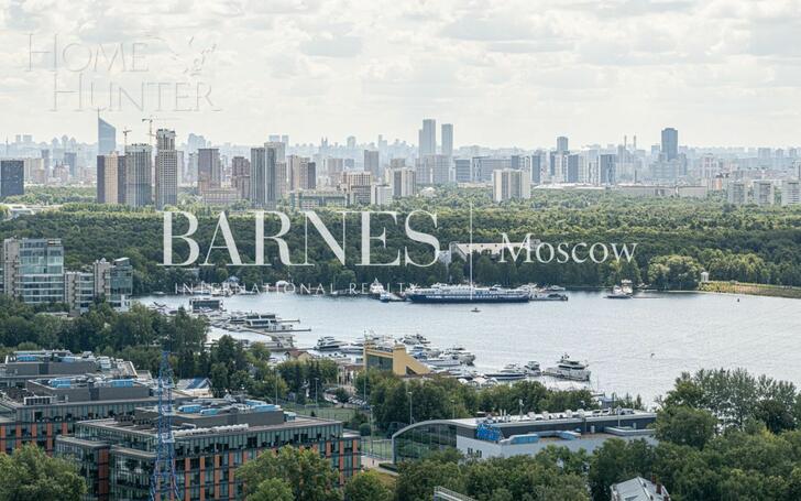 3-КОМН. ПЕНТХАУС С ОТДЕЛКОЙ 159.3 М² НА 29 ЭТАЖЕ