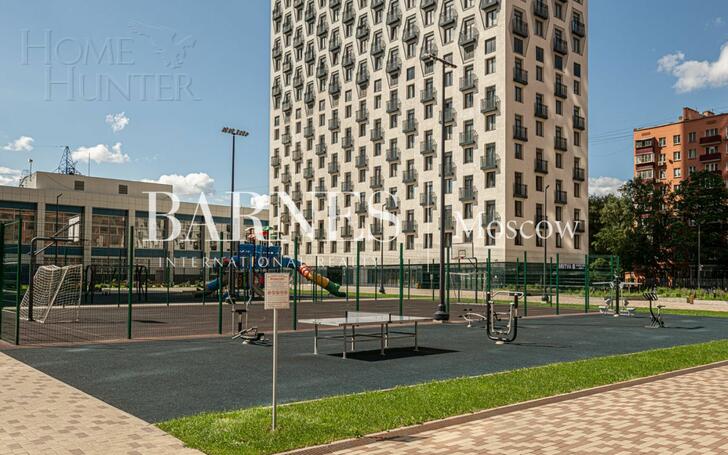 3-КОМН. ПЕНТХАУС С ОТДЕЛКОЙ 159.3 М² НА 29 ЭТАЖЕ