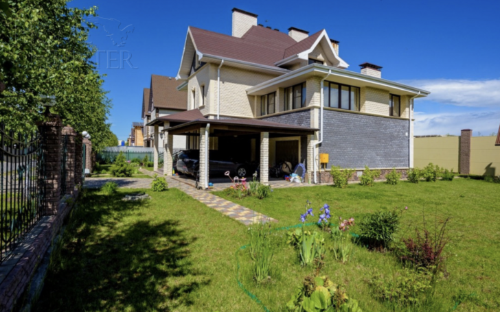 2-этажный коттедж 490 м² с отделкой