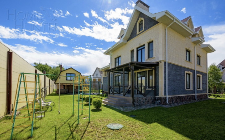 2-этажный коттедж 490 м² с отделкой