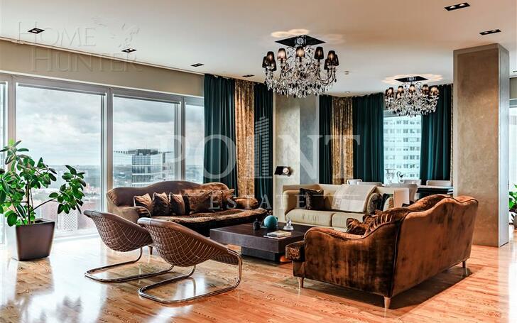 3-КОМН. АПАРТАМЕНТЫ С ОТДЕЛКОЙ 238.7 М² НА 43 ЭТАЖЕ