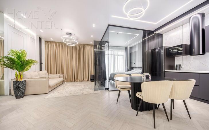 2-КОМН. КВАРТИРА С ОТДЕЛКОЙ 58.2 М² НА 15 ЭТАЖЕ