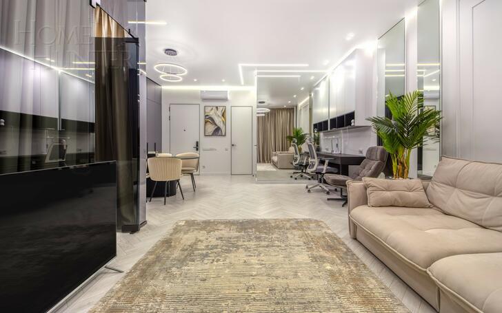 2-КОМН. КВАРТИРА С ОТДЕЛКОЙ 58.2 М² НА 15 ЭТАЖЕ