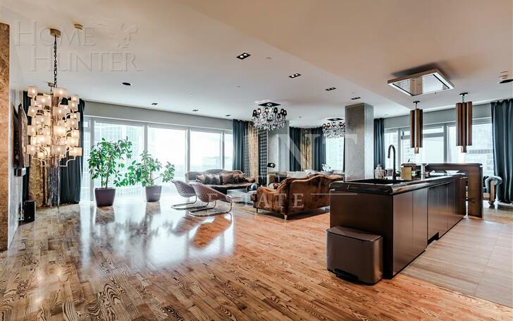 3-КОМН. АПАРТАМЕНТЫ С ОТДЕЛКОЙ 238.7 М² НА 43 ЭТАЖЕ