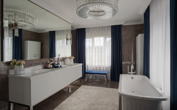 2-этажный коттедж 400 м² с отделкой
