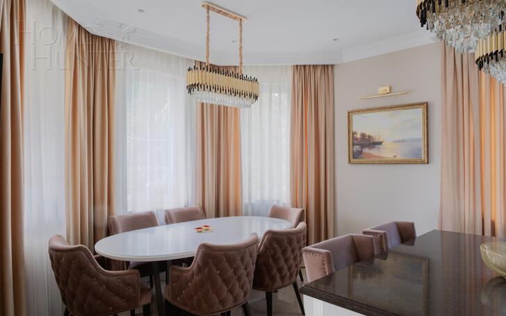 2-этажный коттедж 400 м² с отделкой