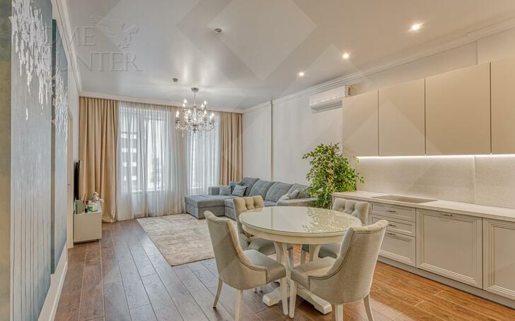 3-КОМН. КВАРТИРА С ОТДЕЛКОЙ 88 М² НА 13 ЭТАЖЕ