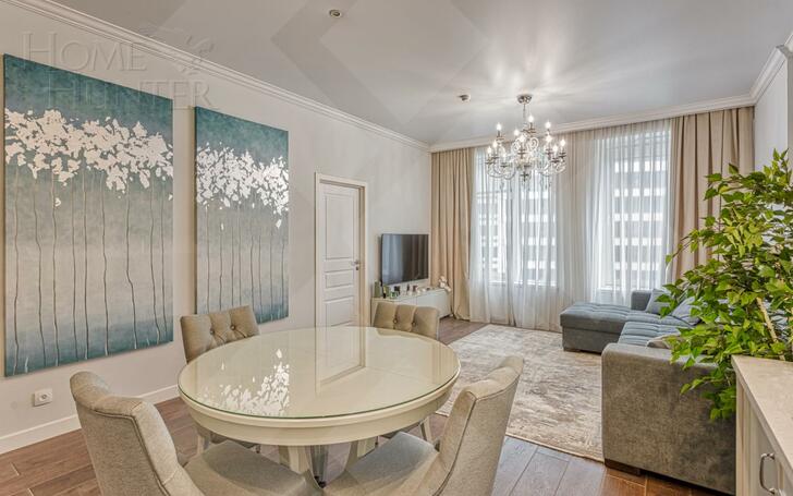 3-КОМН. КВАРТИРА С ОТДЕЛКОЙ 88 М² НА 13 ЭТАЖЕ