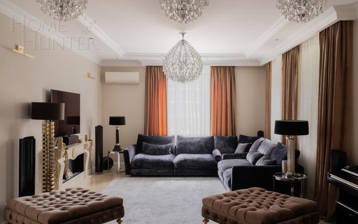 2-этажный коттедж 400 м² с отделкой