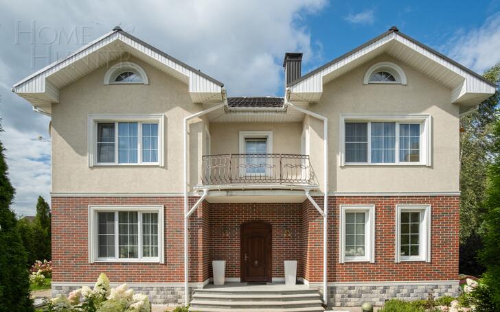 2-этажный коттедж 400 м² с отделкой