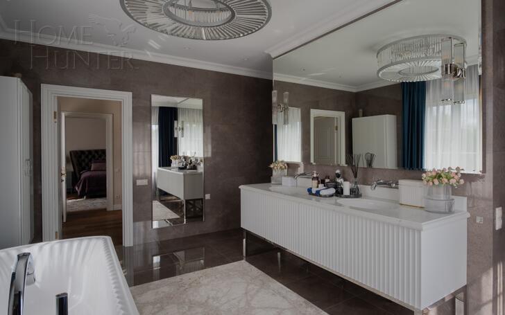 2-этажный коттедж 400 м² с отделкой