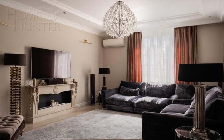2-этажный коттедж 400 м² с отделкой