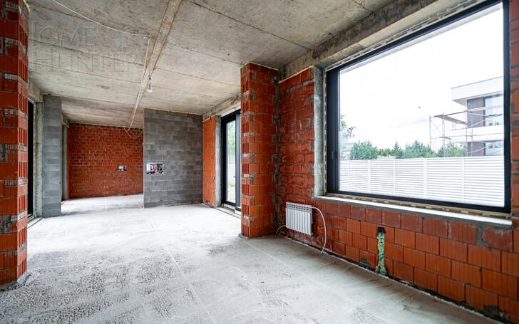 2-этажный коттедж 550 м² без отделки