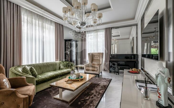 2-этажный коттедж 1 258 м² с отделкой