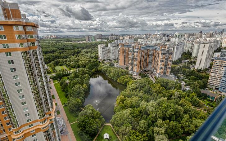 6-КОМН. ПЕНТХАУС С ОТДЕЛКОЙ 383 М² НА 30 ЭТАЖЕ