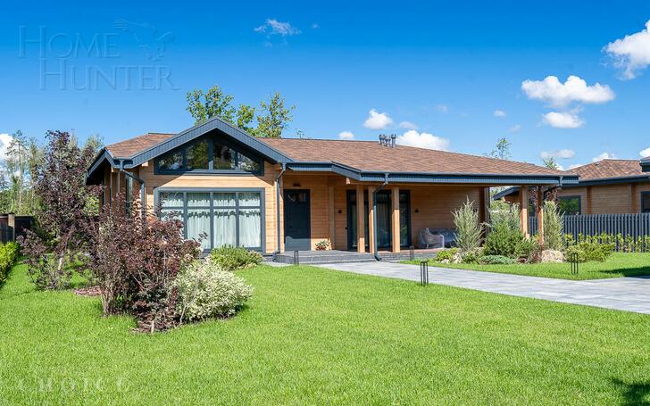 1-этажный коттедж 374.3 м² с отделкой