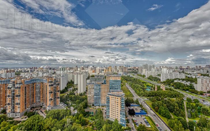 6-КОМН. ПЕНТХАУС С ОТДЕЛКОЙ 383 М² НА 30 ЭТАЖЕ