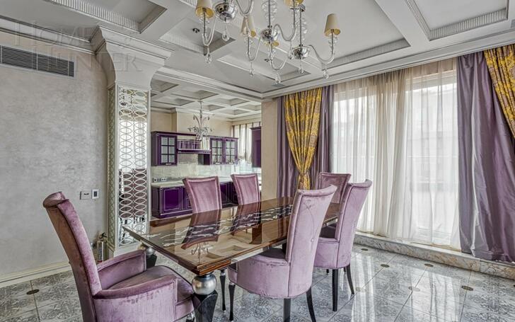 6-КОМН. ПЕНТХАУС С ОТДЕЛКОЙ 383 М² НА 30 ЭТАЖЕ