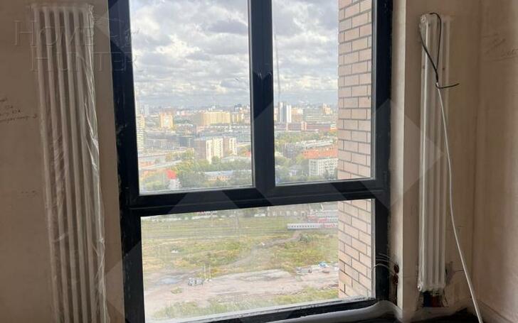 3-КОМН. КВАРТИРА БЕЗ ОТДЕЛКИ 92.5 М² НА 25 ЭТАЖЕ