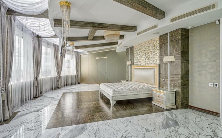 6-КОМН. ПЕНТХАУС С ОТДЕЛКОЙ 383 М² НА 30 ЭТАЖЕ