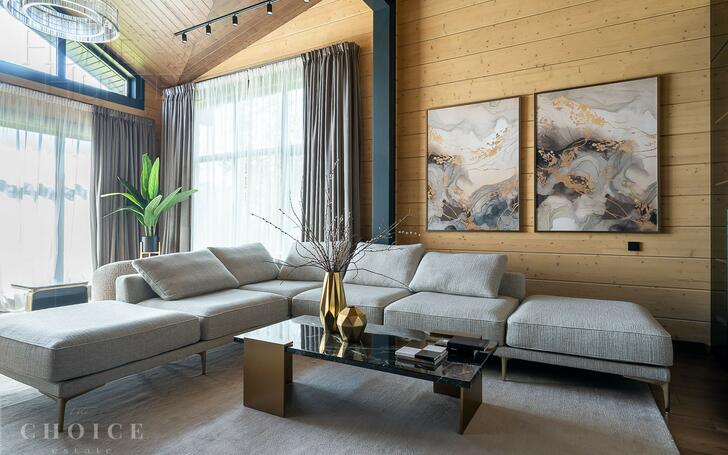 1-этажный коттедж 374.3 м² с отделкой