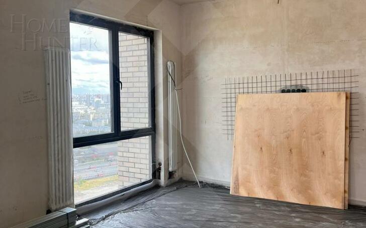 3-КОМН. КВАРТИРА БЕЗ ОТДЕЛКИ 92.5 М² НА 25 ЭТАЖЕ