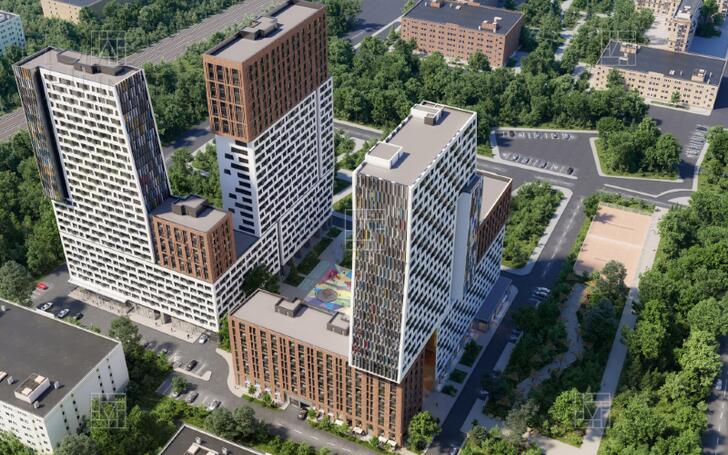 1-КОМН. КВАРТИРА БЕЗ ОТДЕЛКИ 37 М² НА 27 ЭТАЖЕ