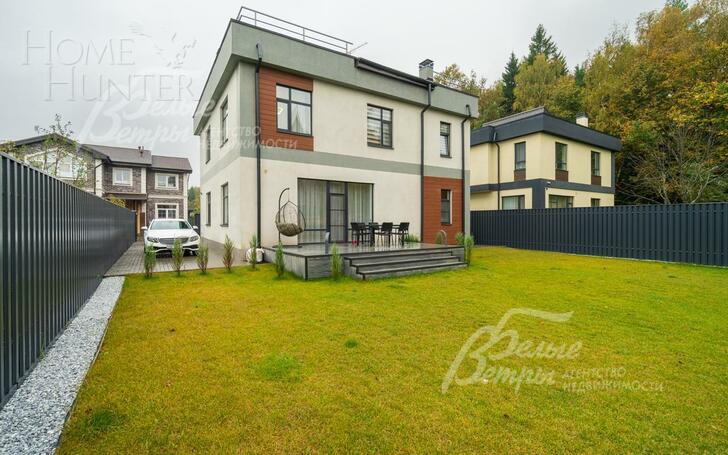 2-этажный коттедж 220 м² с отделкой
