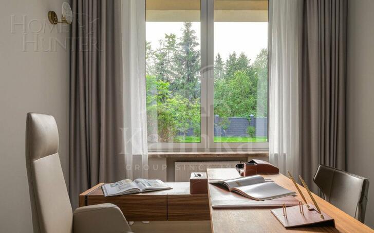 2-этажный коттедж 350 м² с отделкой