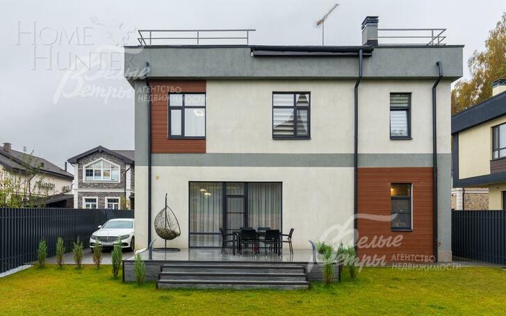 2-этажный коттедж 220 м² с отделкой