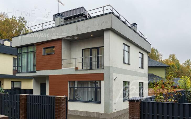 2-этажный коттедж 220 м² с отделкой