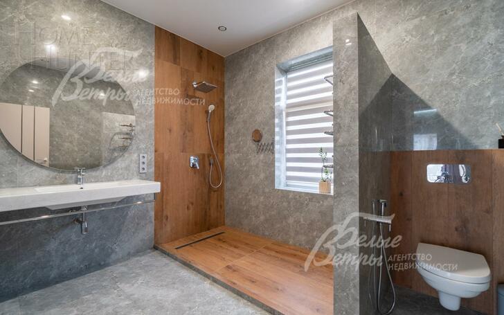 2-этажный коттедж 220 м² с отделкой